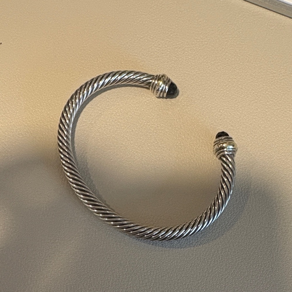 David Yurman Onyx Cable Bracelet